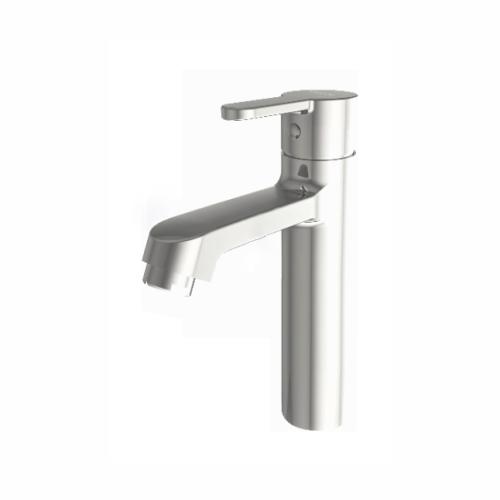 Single Lever Basin Mixer Jumbo with 600mm Long SS Braided Hose Chrome